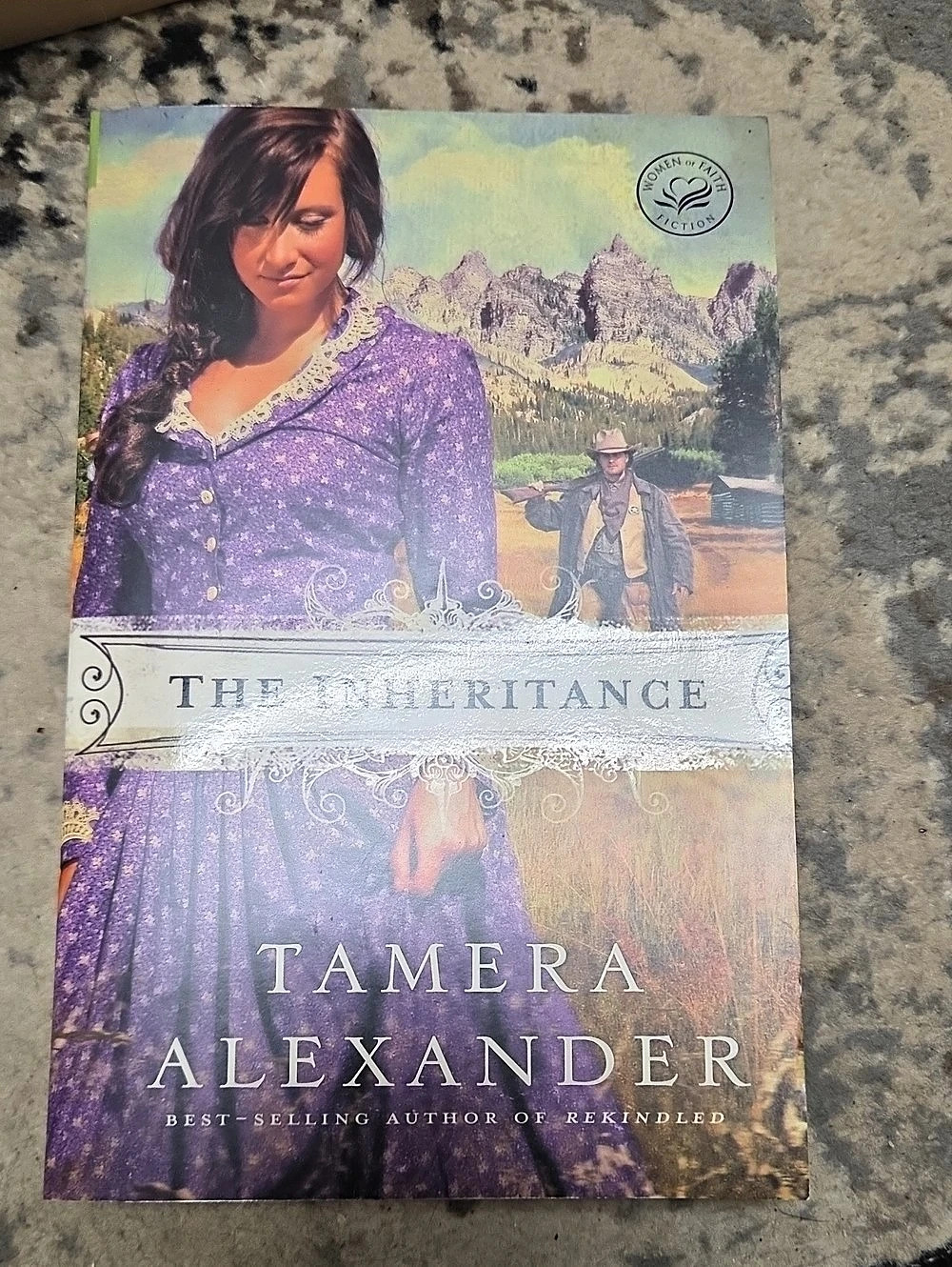 Thomas Nelson The Inheritance by Tamera Alexander Paperback Novel Purple